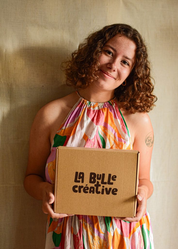 Marion La Fondatrice de La Bulle Créative